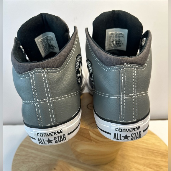 Converse Chuck Taylor All Star Street High Grey - 154841C EUC Skater Size 7.5 - Picture 5 of 7